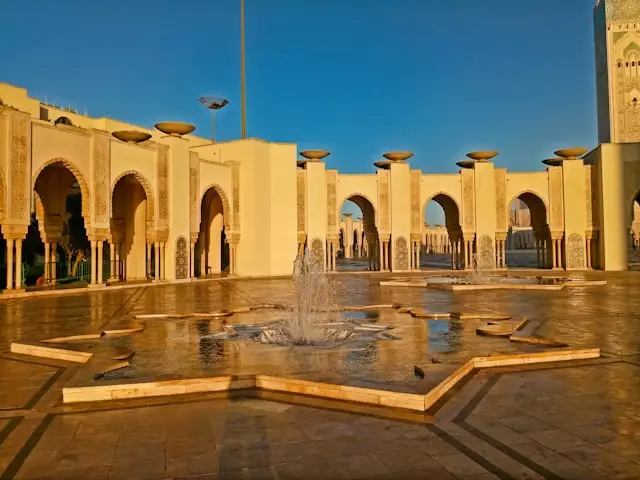 mosque II in casablanca